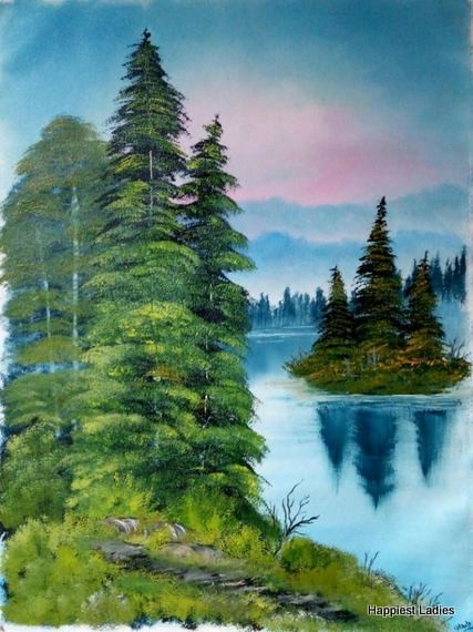 Bob Ross Landscape Paintings
 Easy Bob Ross Landscape Paintings to Try for Beginners