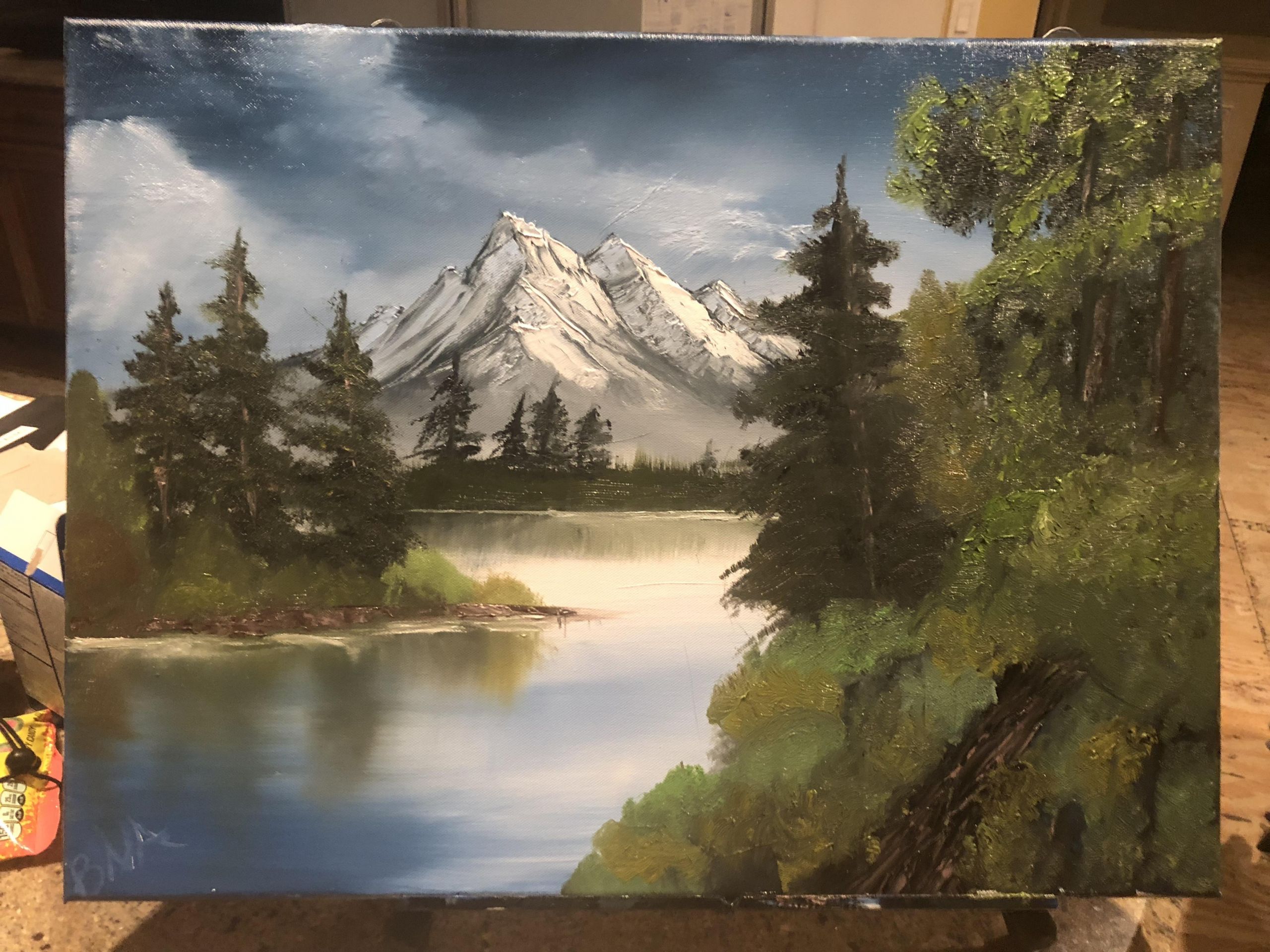 Bob Ross Landscape Paintings
 First time ever following a Bob Ross tutorial or … Reddit