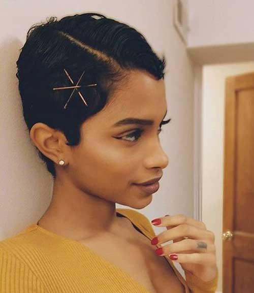 Bobby Pin Hairstyles
 Adorable Short Hairstyles with Bobby Pins
