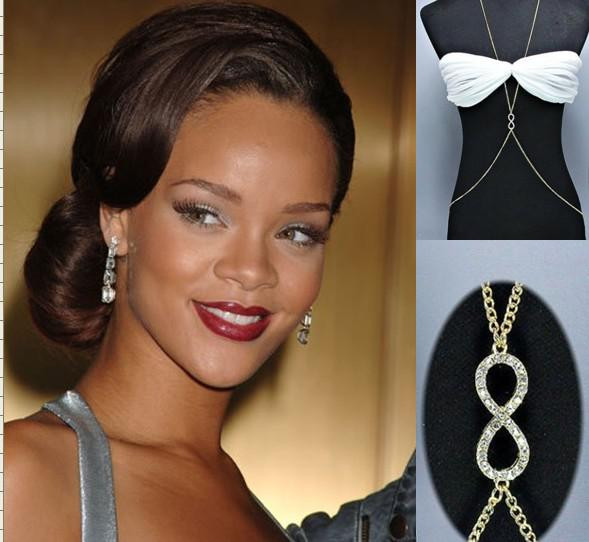 Body Jewelry Rihanna
 2017 Drop Ship Rihanna Fashion Jewelry Infinite Body