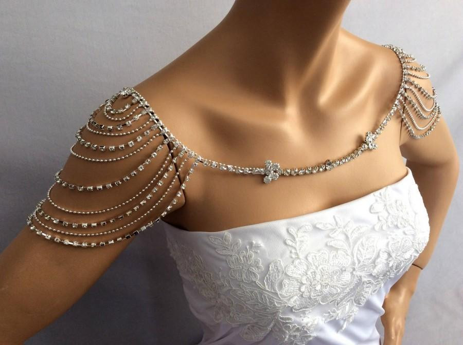 Body Jewelry Wedding
 Wedding Shoulder Jewelry Bridal Shoulder Necklace Bridal