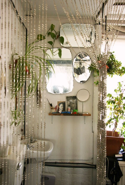 Bohemian Bathroom Decor
 Dishfunctional Designs The Bohemian Bathroom