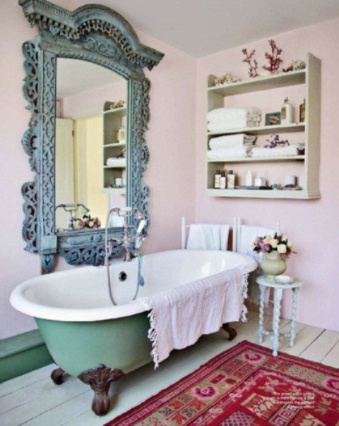 Bohemian Bathroom Decor
 36 Bright Bohemian Bathroom Design Ideas DigsDigs