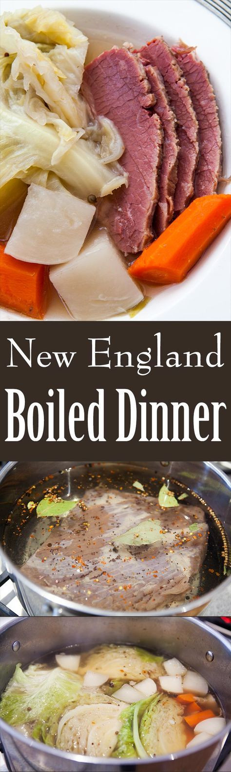 Boiled Dinner Recipe
 New England Boiled Dinner Recipe