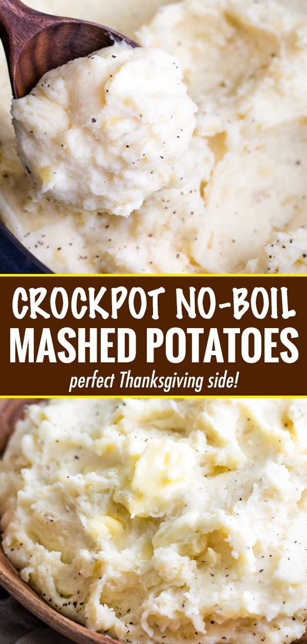 Boiling Potatoes For Mashed Potatoes
 Homestyle Crockpot No Boil Mashed Potatoes The Chunky Chef