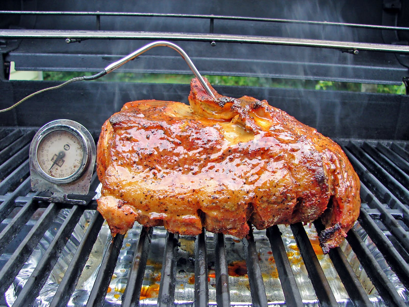 Bone In Pork Loin End Roast Recipe
 Grilling with Slash Smoking Pork Rib End Roast