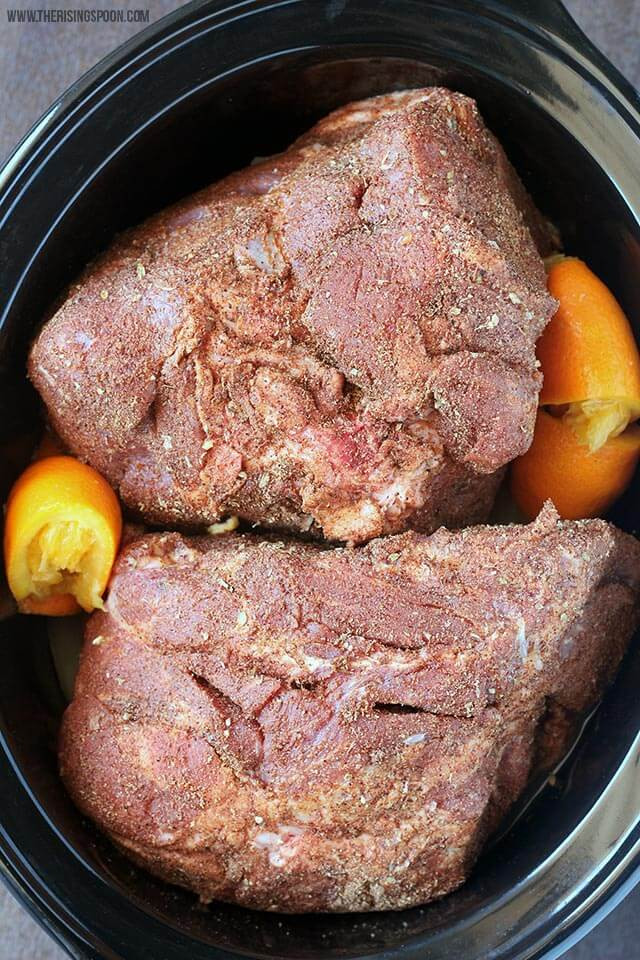 Bone In Pork Shoulder Slow Cooker
 Slow Cooker Pork Shoulder For Pulled Pork & Carnitas