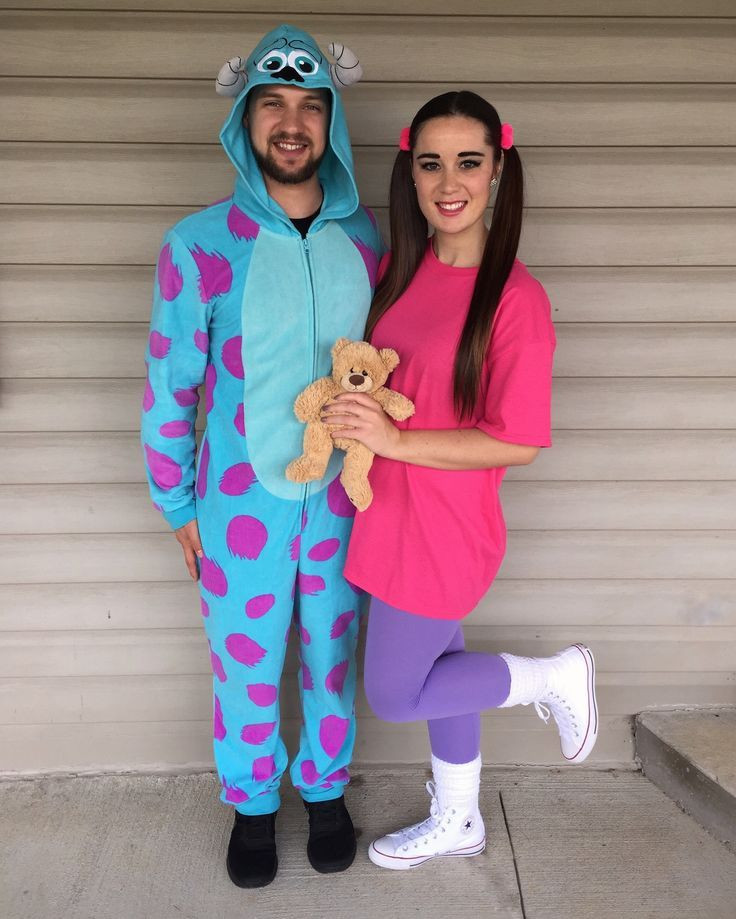 Boo Costume DIY
 Image result for sully and boo couple costume With images