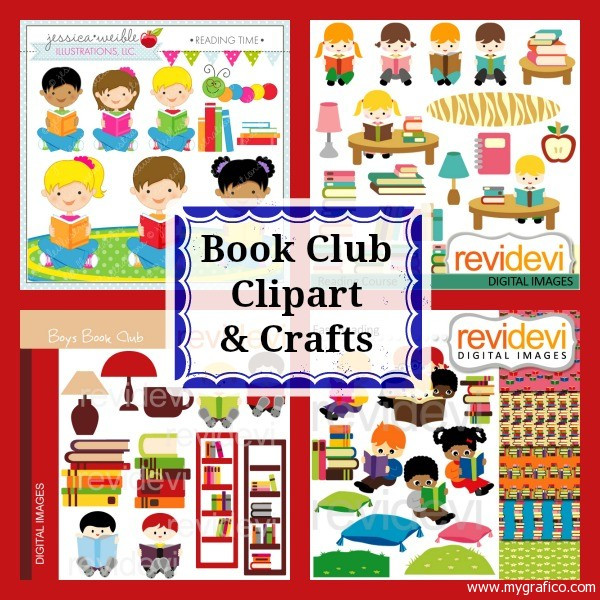 Book Club Christmas Party Ideas
 Book Club Clip Art Clipartion