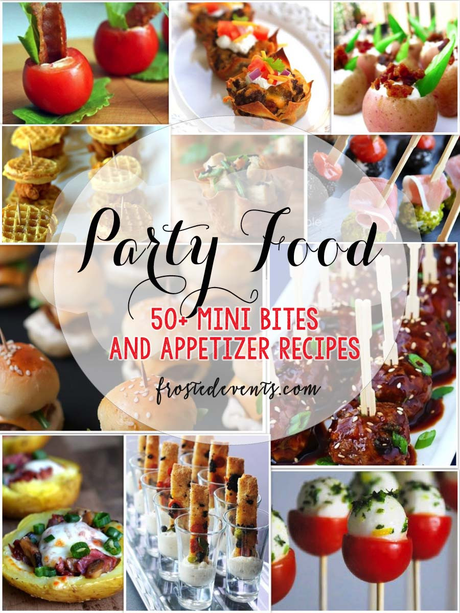 Book Club Christmas Party Ideas
 Party Food Ideas Mini Bites Party Food Recipes