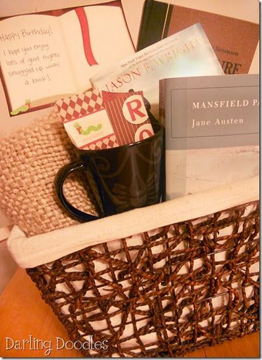 Bookworm Gift Basket Ideas
 Bookworm Gift & WINNER