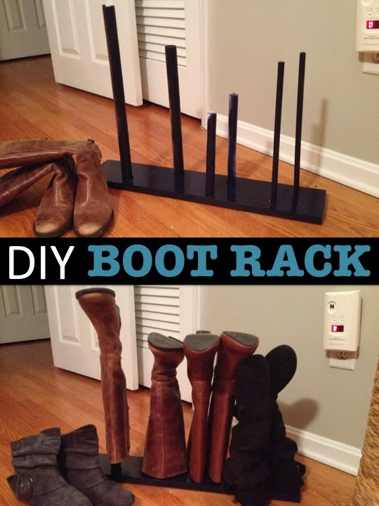 Boot Rack DIY
 Two It Yourself DIY Boot Rack in 15 Minutes