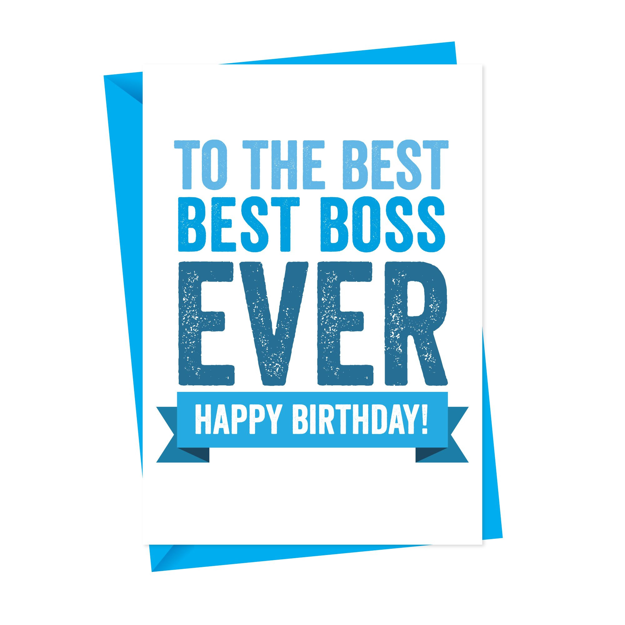 Boss Birthday Card
 Best Boss birthday card birthday card