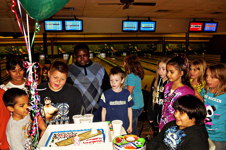 Bowling Alley Birthday Party
 Spence Ohana Blog Doggy Park