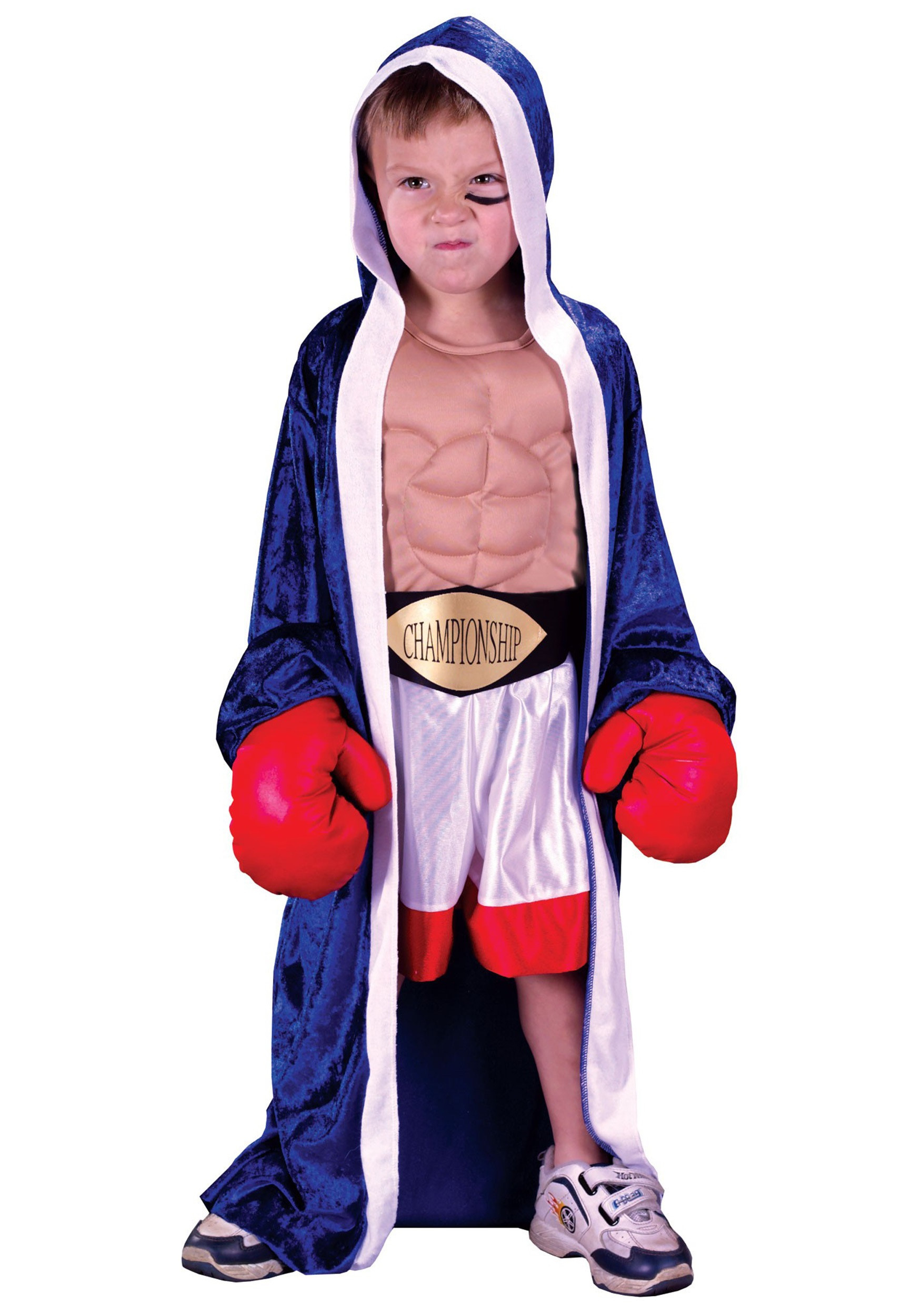 Boxer Costume DIY
 Toddler Boxer Costume