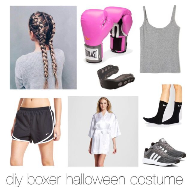 Boxer Costume DIY
 diy boxer costume