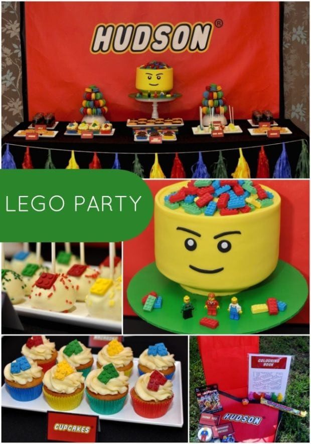 Boy Birthday Party Themes
 Boy s Lego Themed 5th Birthday Party