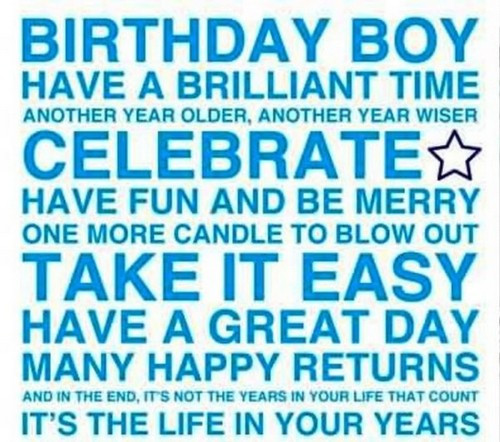 Boy Birthday Quotes
 Happy Birthday Boy Wishes and Quotes