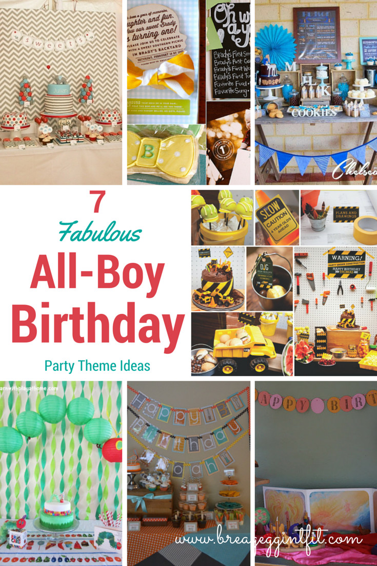 Boy First Birthday Party Ideas
 7 All Boy 1st Birthday Party Ideas