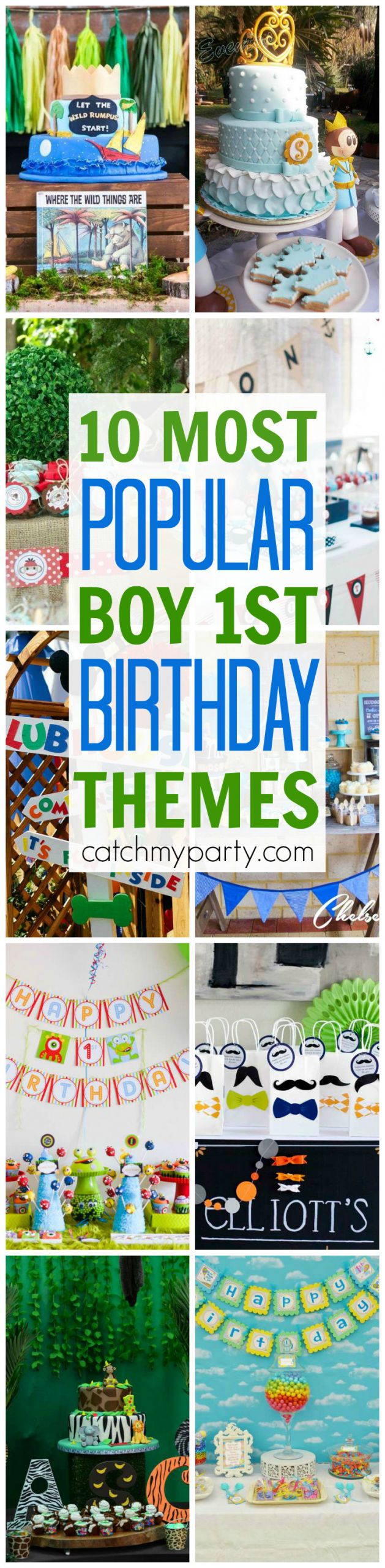 Boy First Birthday Party Ideas
 10 Most Popular Boy 1st Birthday Party Themes