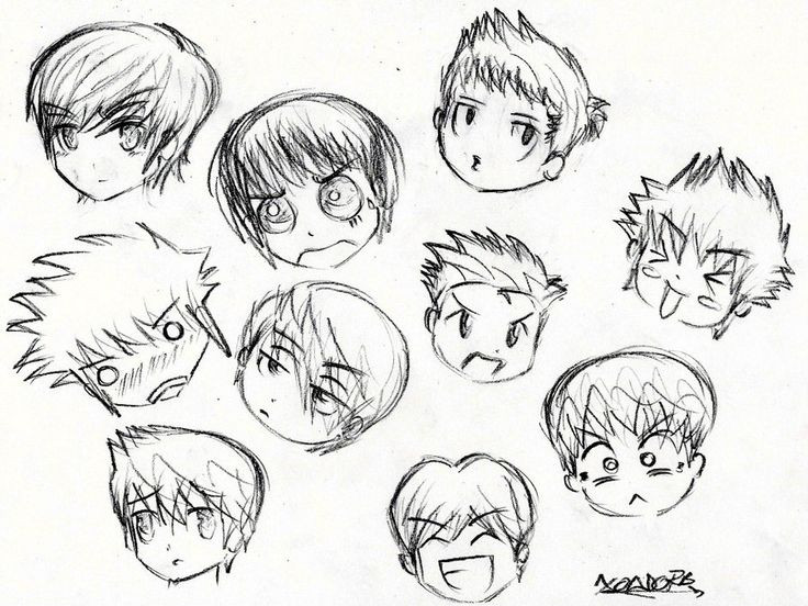 Boy Hairstyles Drawing
 Anime Boy Hair Drawing at GetDrawings