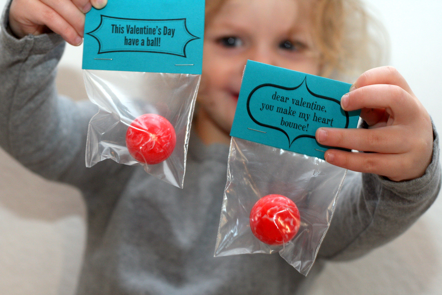 Boy Valentine Gift Ideas
 Bouncy Ball Valentines Paging Supermom