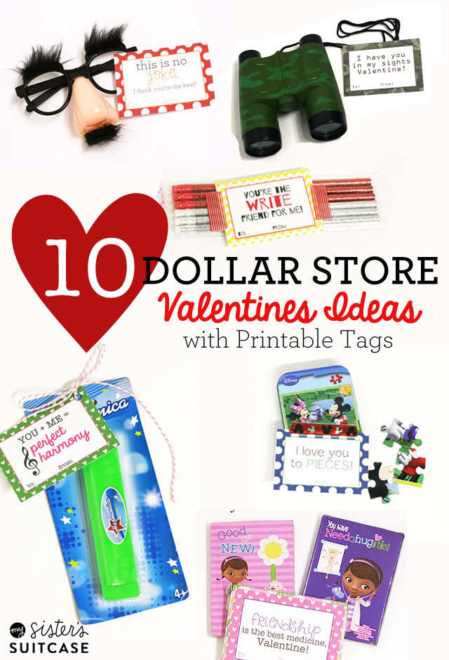 Boy Valentines Gift Ideas
 10 Dollar Store Valentines Printables Boys Girls and
