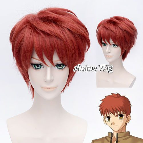 Boy'S Haircuts
 Fate Stay Night Shirou Emiya Boy 039 s Style Cosplay Wig