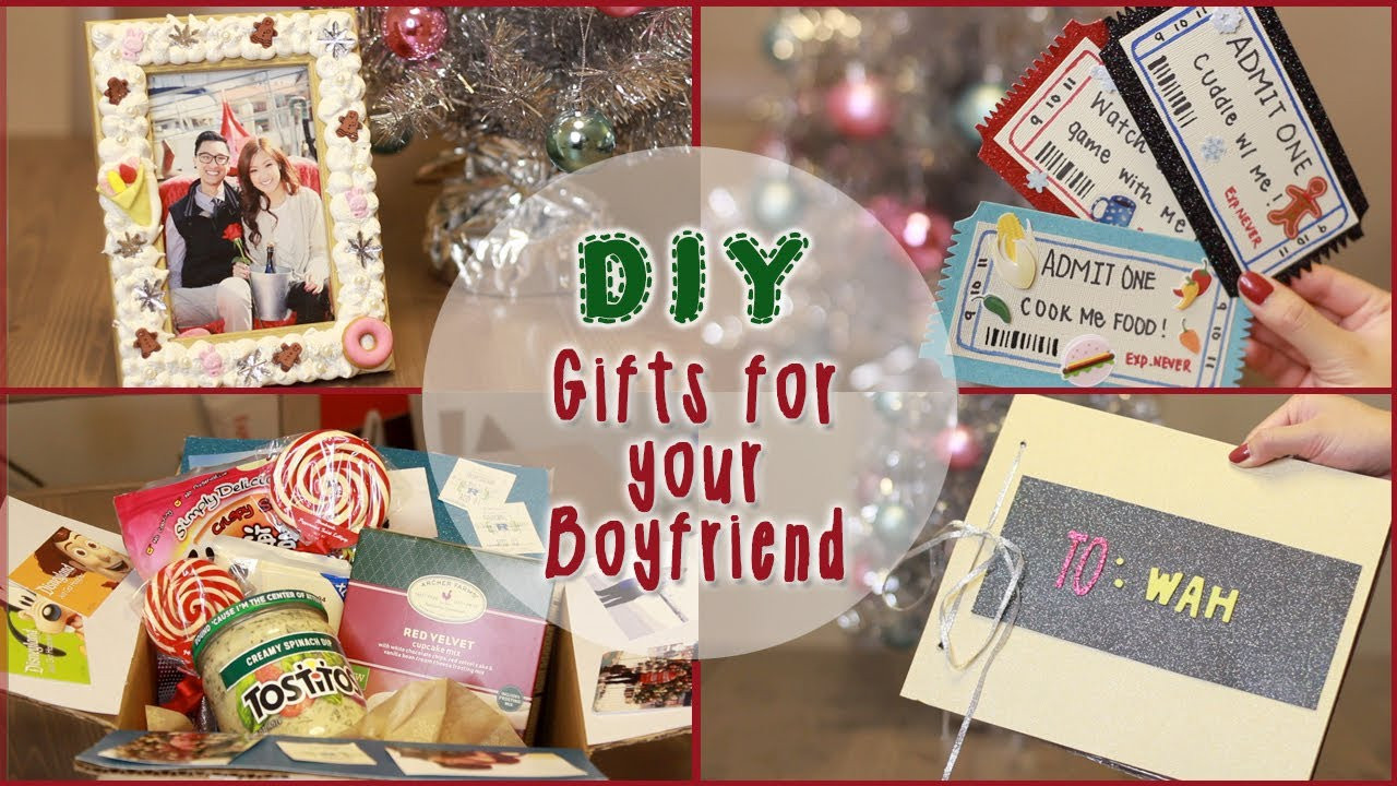 Boyfriend Gift Ideas For Christmas
 DIY 5 Christmas Gift Ideas for Your Boyfriend