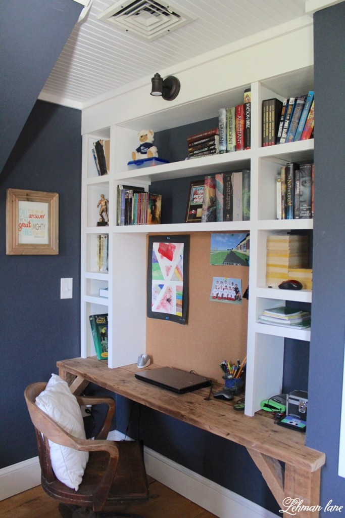 Boys Bedroom Desk
 ORC Boy s Built in Bedroom Week 1 Lehman Lane