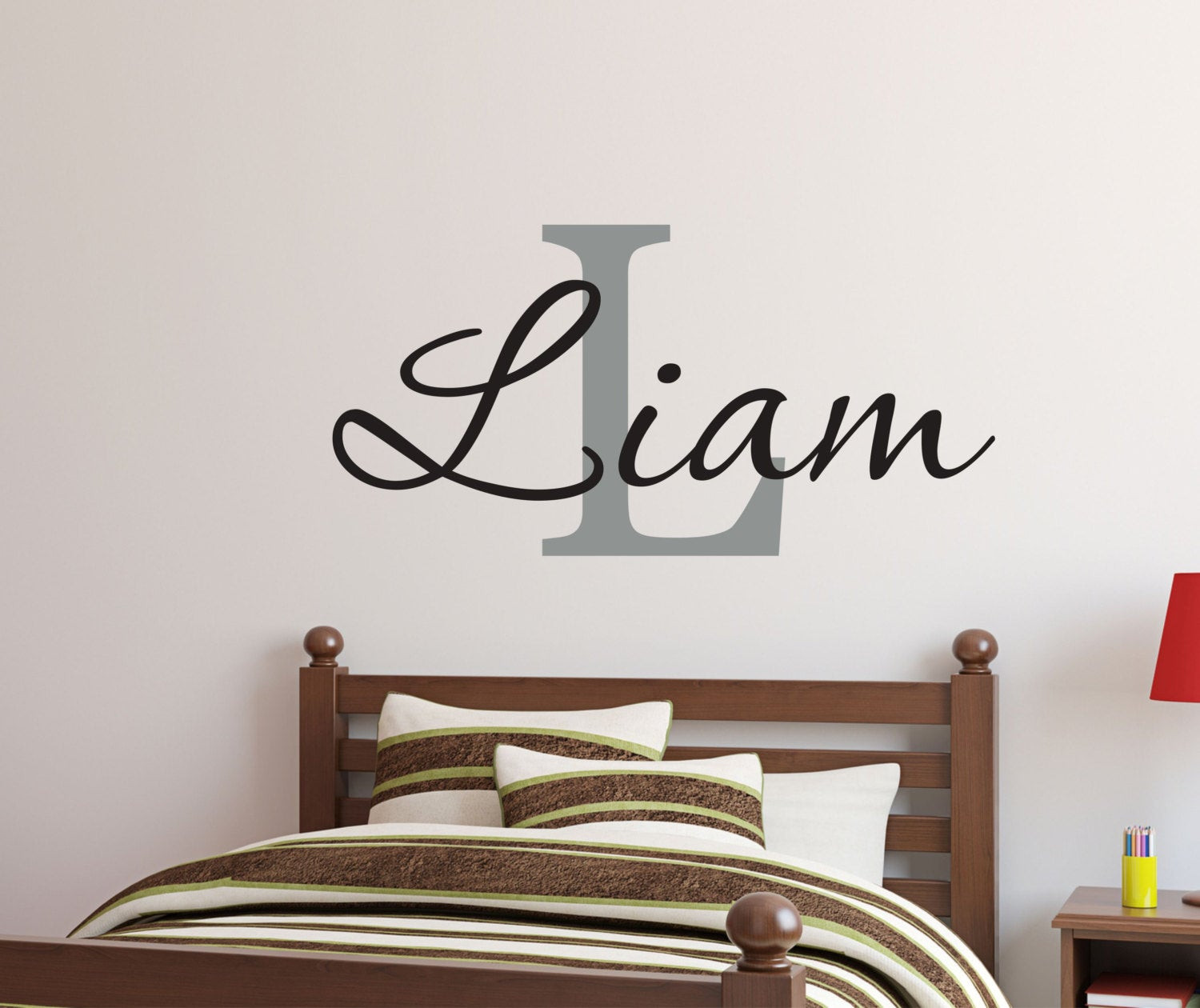 Boys Bedroom Wall Art
 Baby Boy Nursery Wall Decor Boy Name Wall Decal Boys