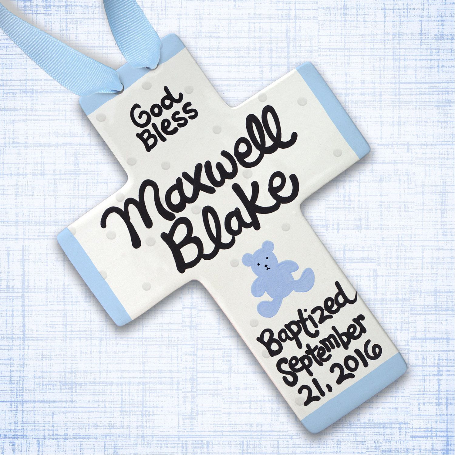 Boys Christening Gift Ideas
 Baptism Gift Christening Gift for Boys Personalized