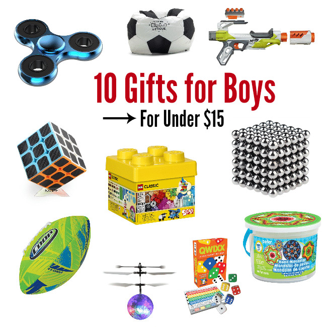 Boys Gift Ideas Age 10
 10 Fun Gifts for Boys for Under $15 – Fun Squared