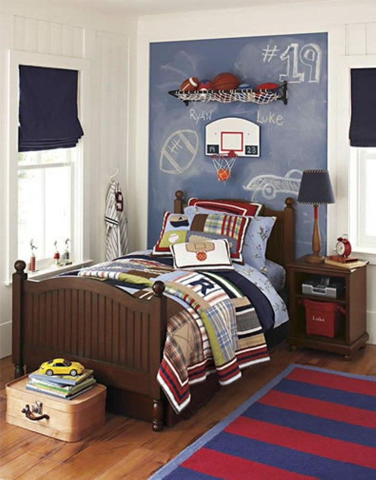 Boys Sports Bedroom
 15 Sports Inspired Bedroom Ideas for Boys Rilane