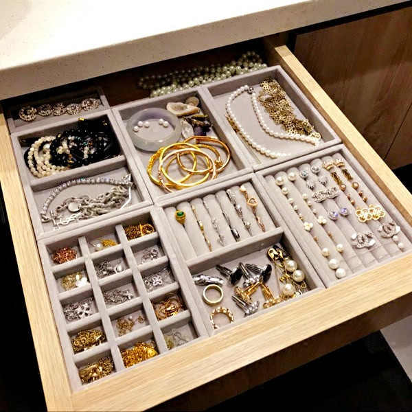 Bracelet Organizer DIY
 Drawer DIY Jewelry Storage Tray Ring Bracelet Box