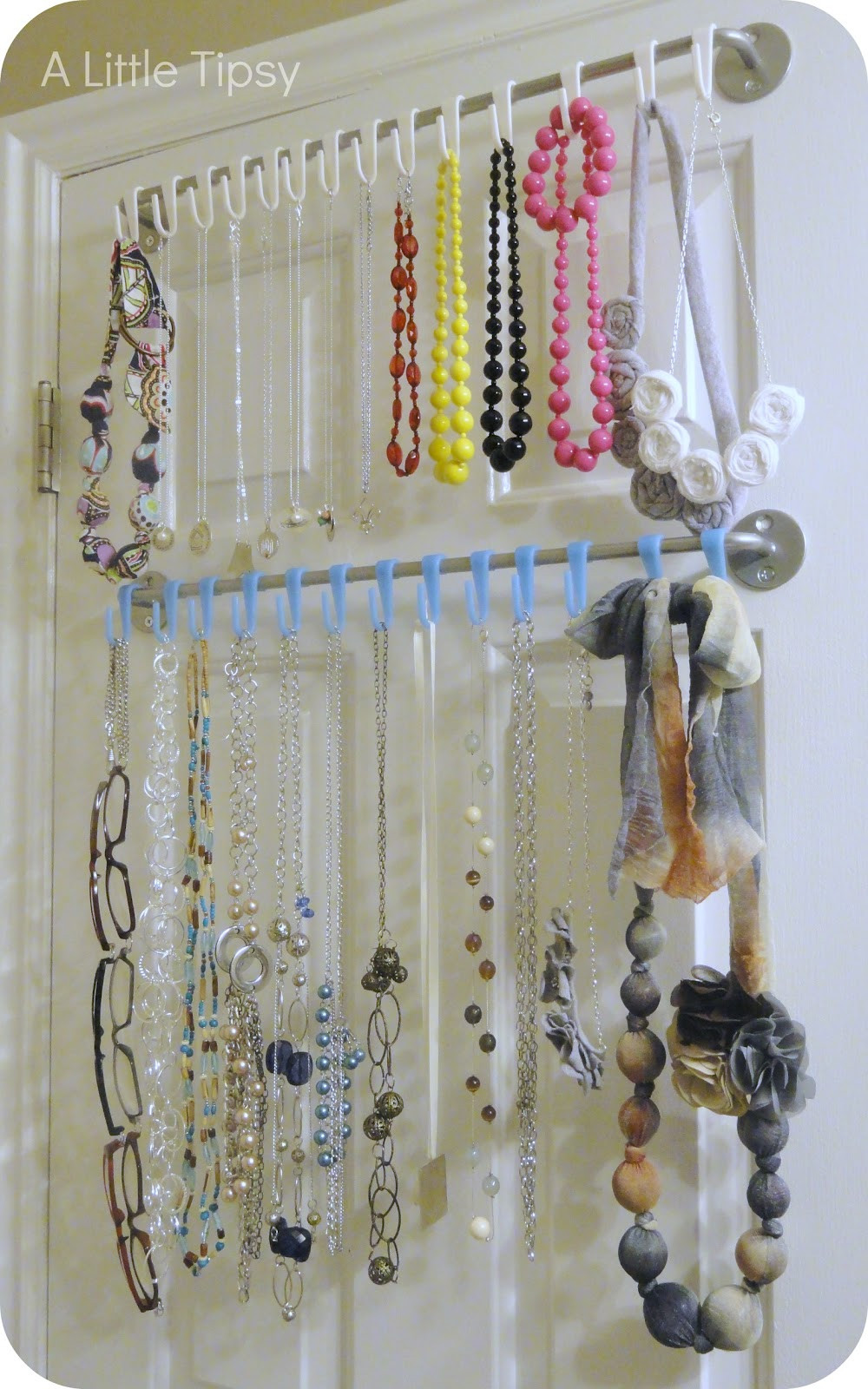 Bracelet Organizer DIY
 DIY Jewelry Organizer A Little Tipsy