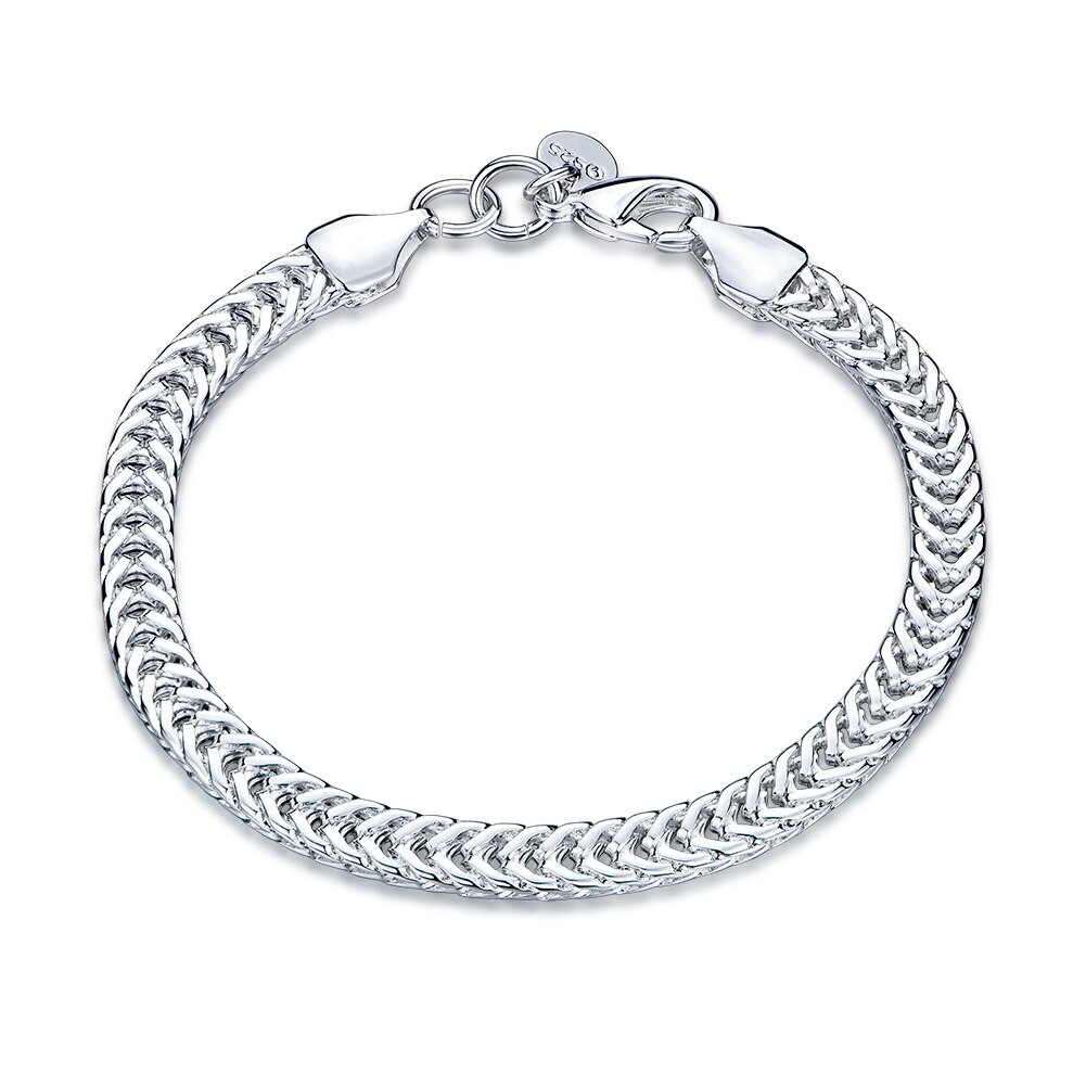 Bracelet Prata
 Factory Price Fashion Bracelet for Women Silver Plated