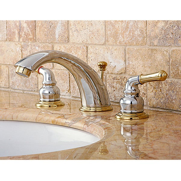 Brass Widespread Bathroom Faucet
 Shop Chrome Polished Brass Widespread Bathroom Faucet
