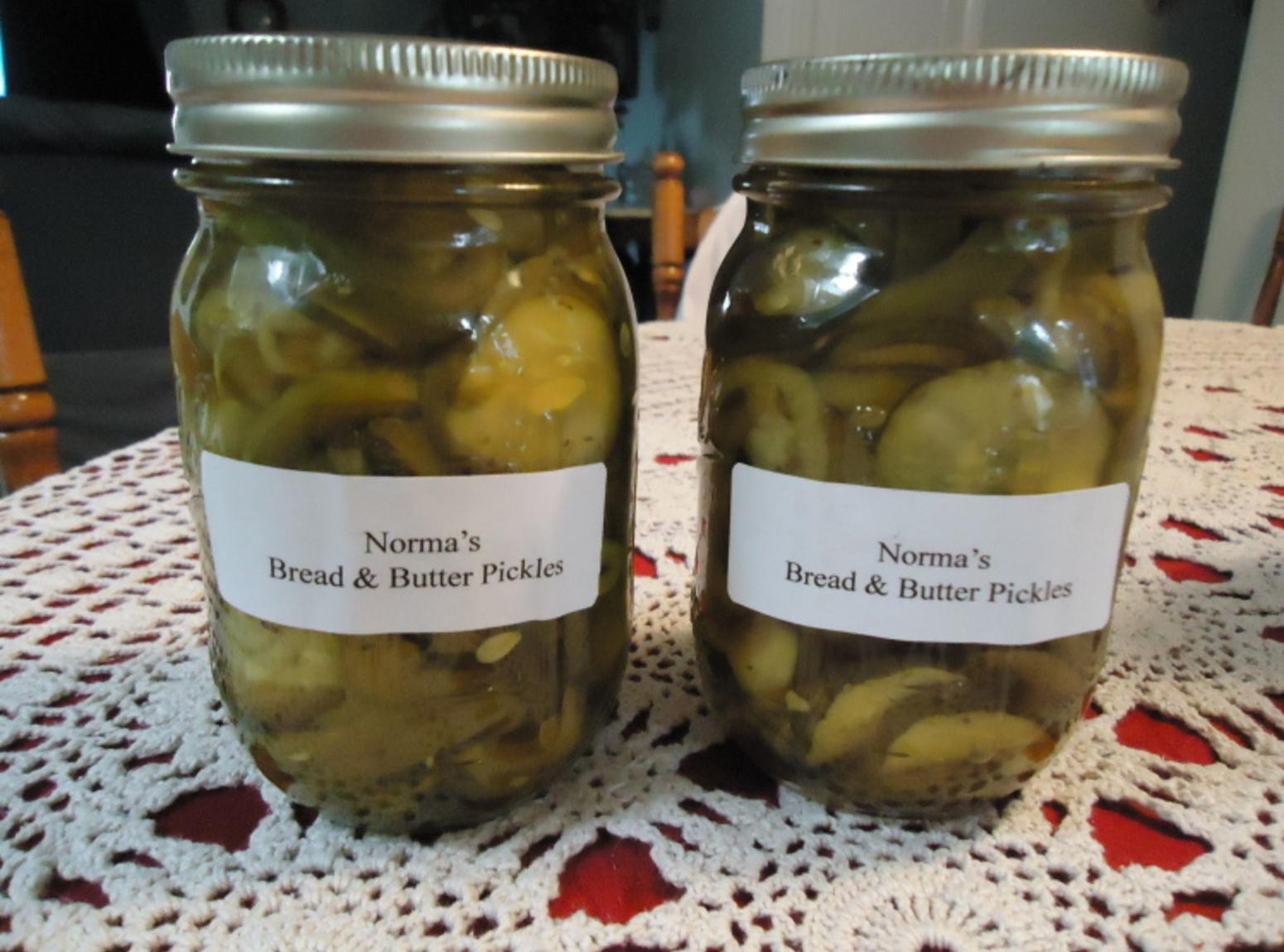 Bread And Butter Pickle Canning Recipe
 Norma s Easy Bread and Butter Pickles Recipe