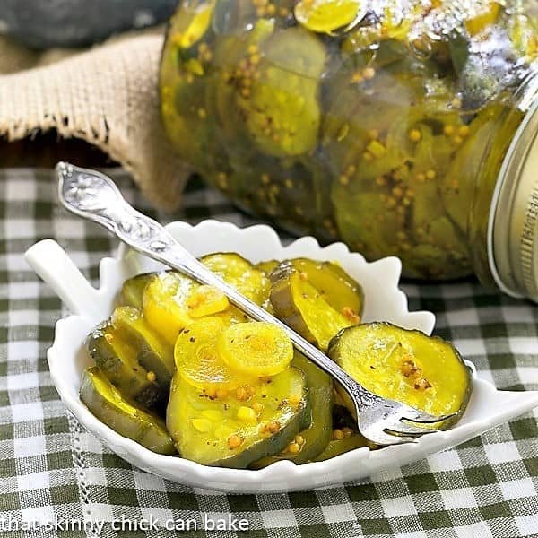 Bread And Butter Pickle Canning Recipe
 Bread and Butter Pickles That Skinny Chick Can Bake