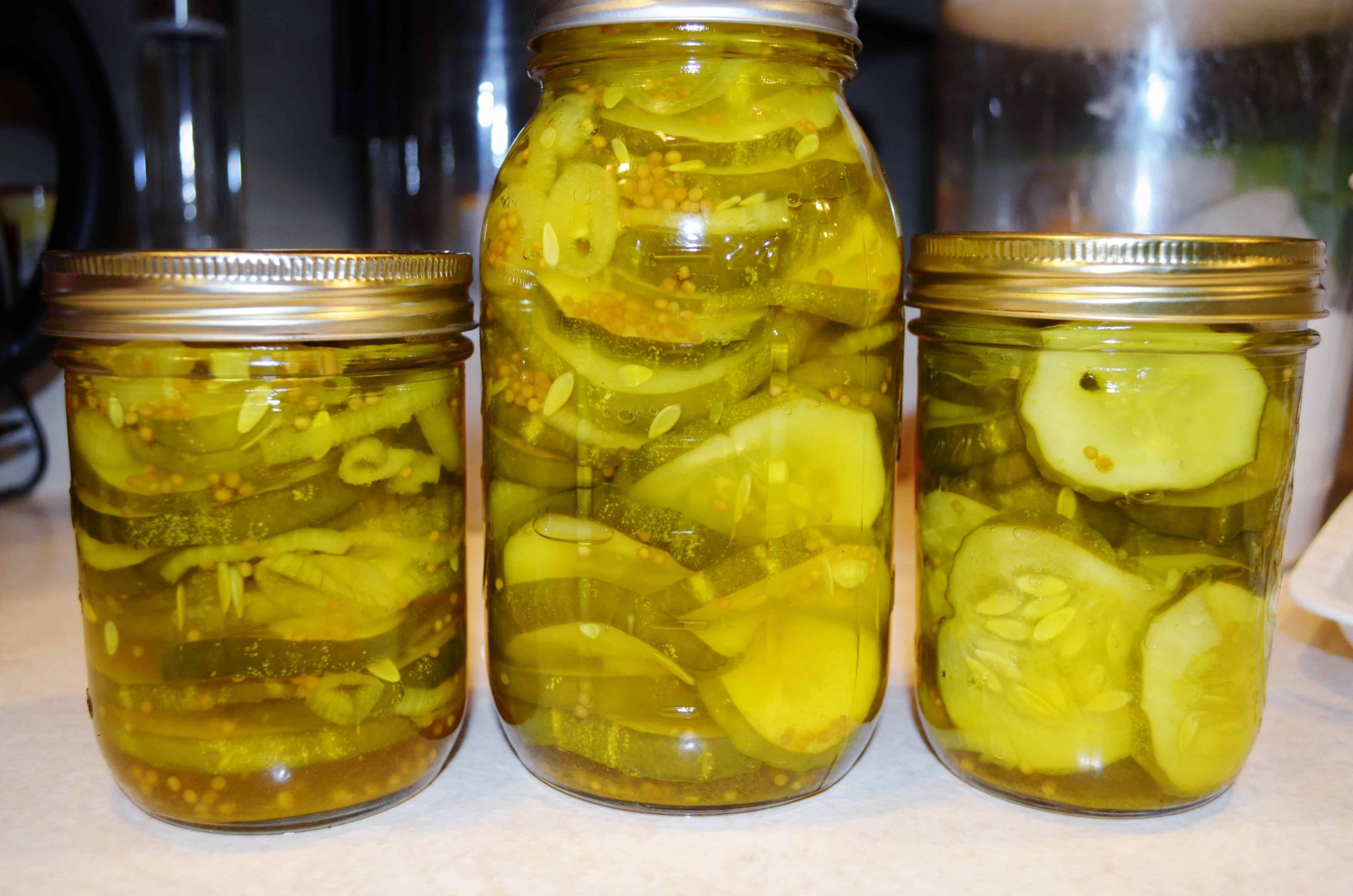 Bread And Butter Pickle Canning Recipe
 Homemade DIY Bread & Butter Pickles Canning Recipe