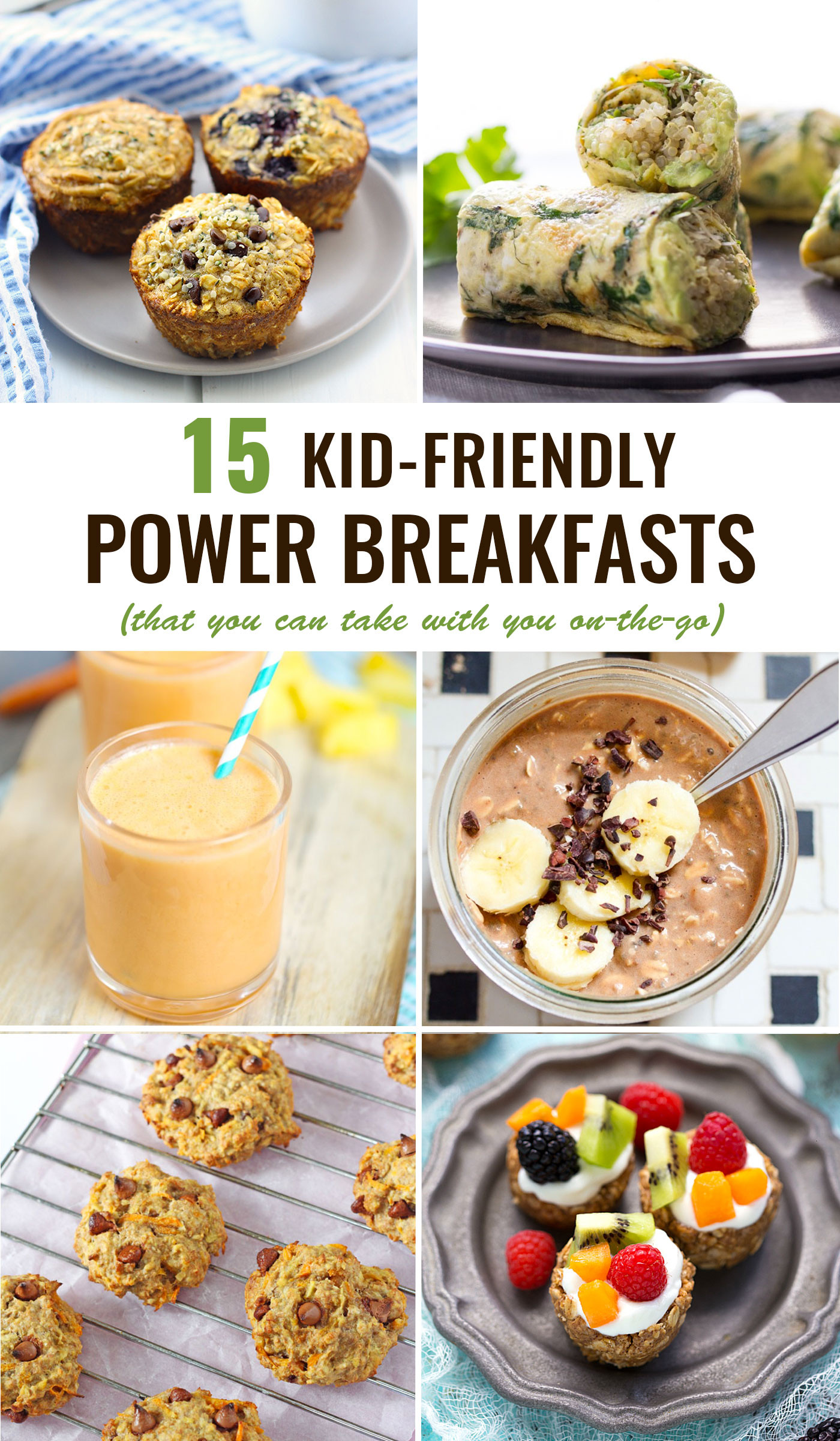 Breakfast Options For Kids
 Kid Friendly Power Breakfasts To Go