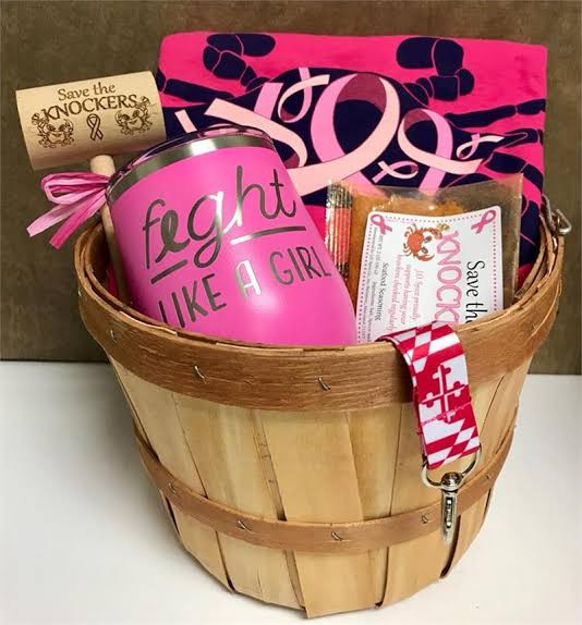Breast Cancer Gift Basket Ideas
 21 Easy Crafts for Pink Ribbon Breast Cancer Awareness Month