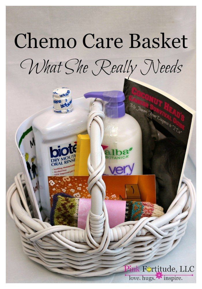 Breast Cancer Gift Basket Ideas
 Chemo Care Basket What She Really Needs