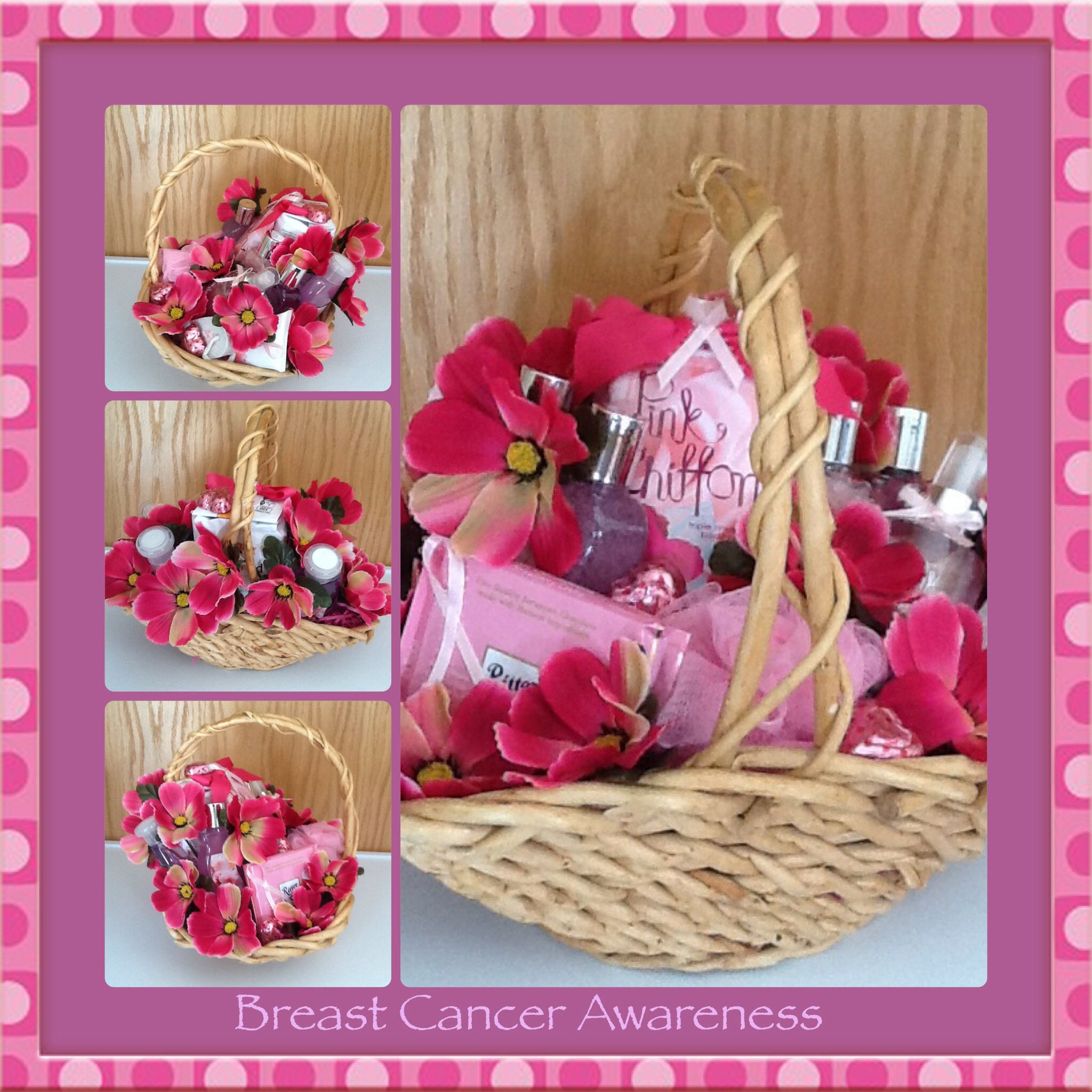 Breast Cancer Gift Basket Ideas
 Breast Cancer Awareness Gift Basket by Gifted Occakesions