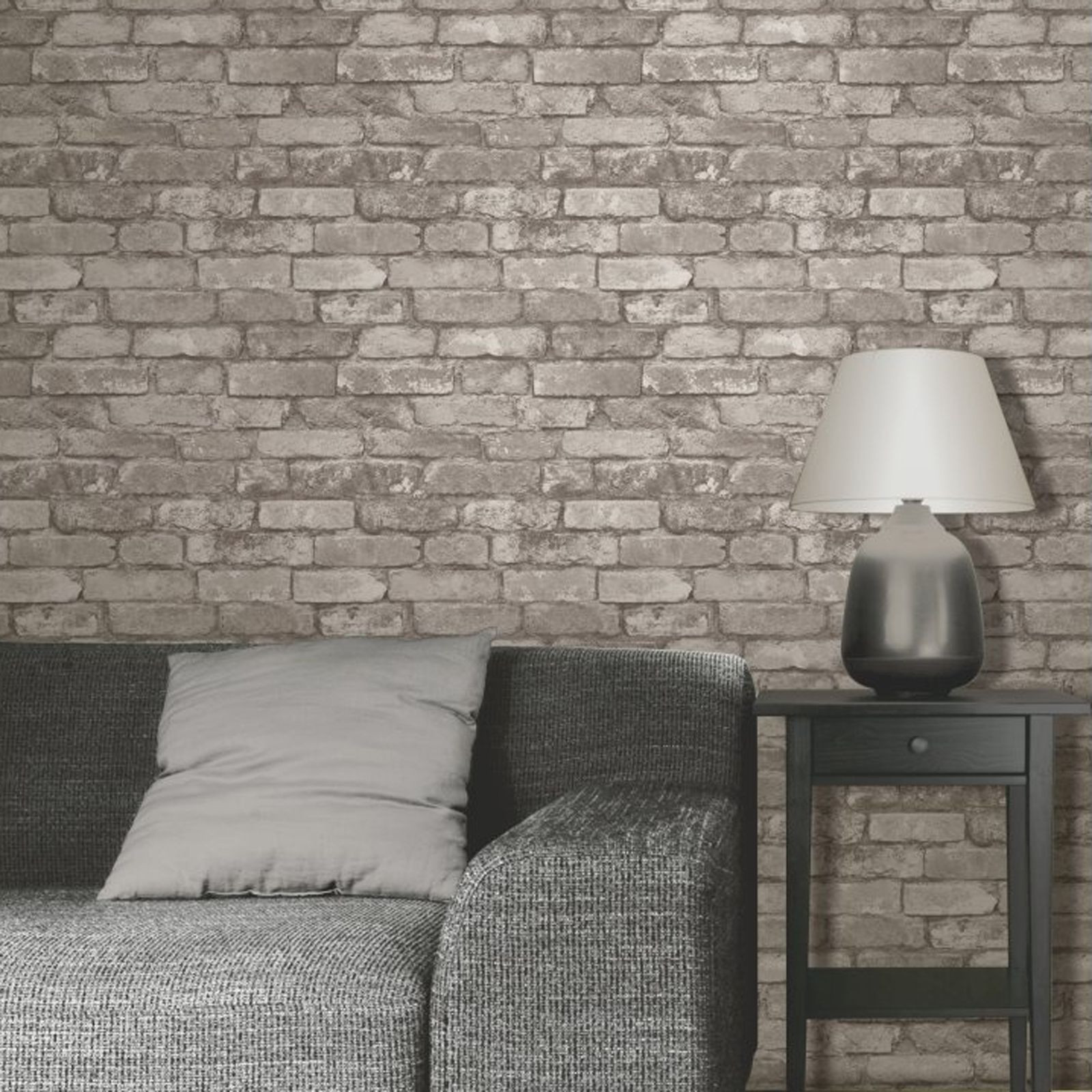 Brick Wallpaper Bedroom
 FINE DECOR RUSTIC BRICK EFFECT WALLPAPERS FEATURE WALL