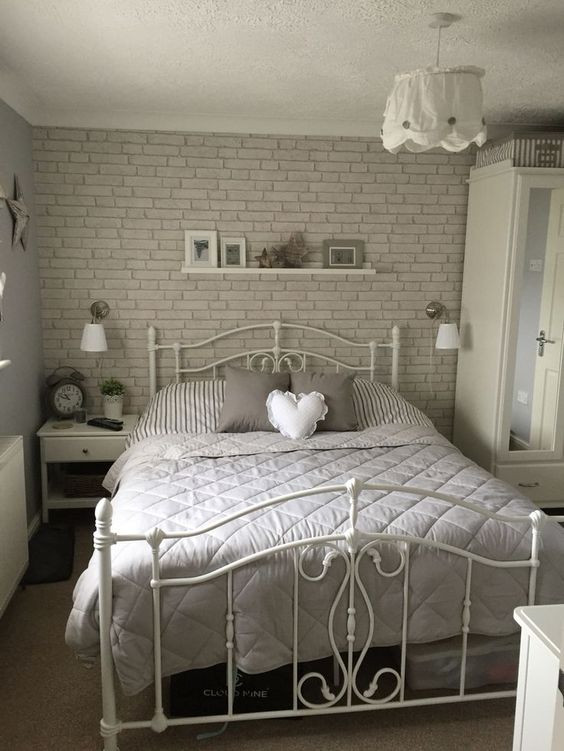 Brick Wallpaper Bedroom
 75 Impressive Bedrooms With Brick Walls DigsDigs