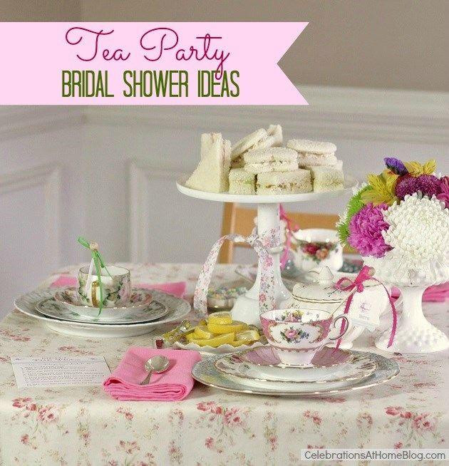 Bridal Shower Tea Party Ideas
 Wedding Theme Tea Party Bridal Shower Ideas