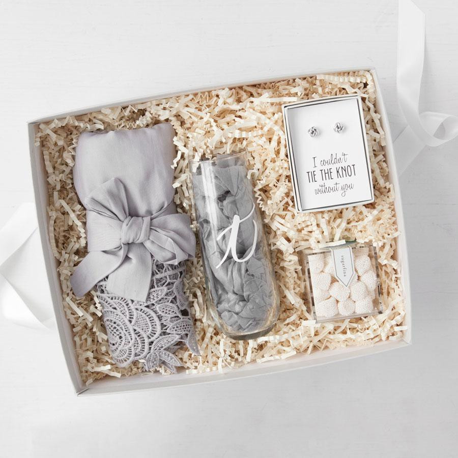 Bridesmaid Thank You Gift Box Ideas
 Personalized Bridesmaid Gift Boxes Foxblossom Co