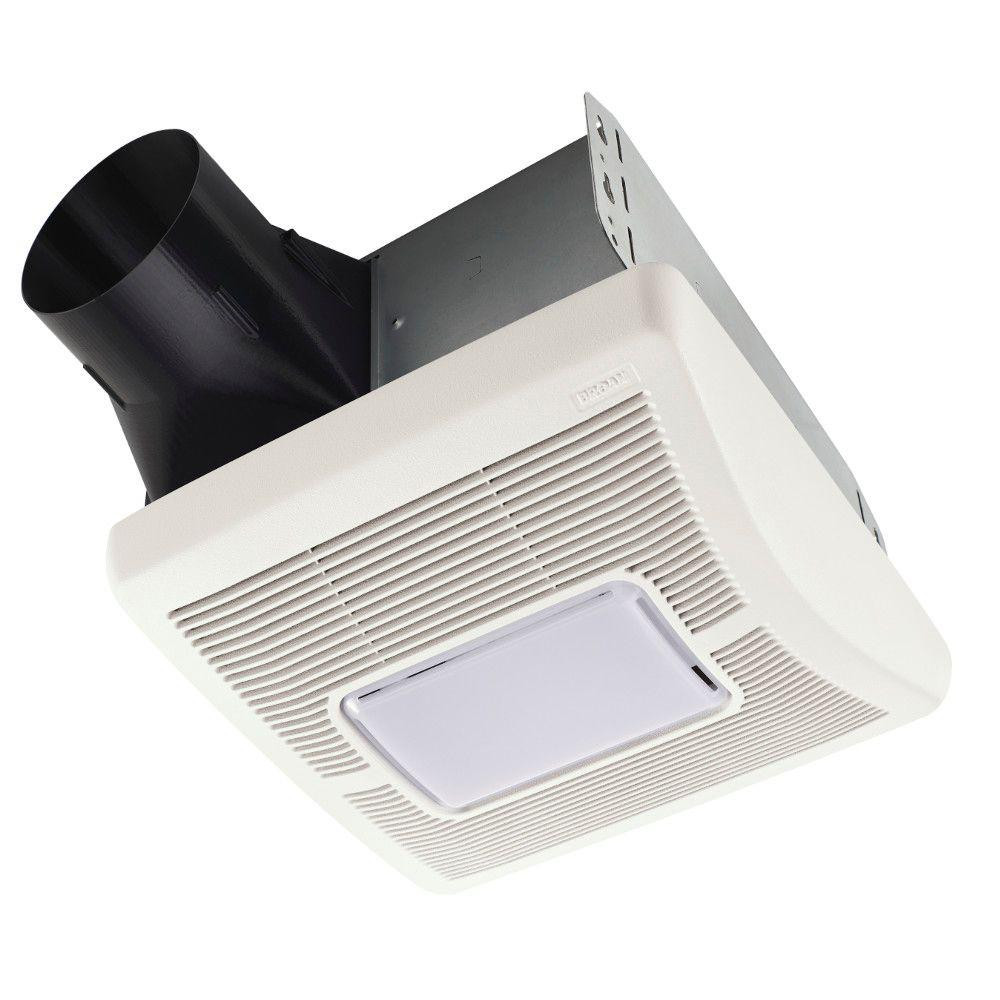 Broan Bathroom Exhaust Fan
 Broan InVent Series 110 CFM Ceiling Roomside Installation